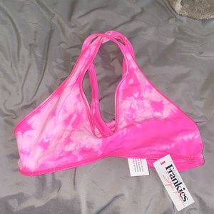 Frankies pink tie dye sunny top